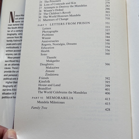 "Higher Than Hope" Nelson Mandela Biography Hardback Book - Picture 7 of 9